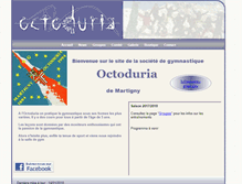 Tablet Screenshot of gymoctoduria.ch